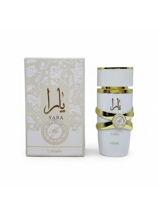 Lattafa Yara Moi Women’s Eau de Parfum – Floral Fruity Gourmand Scent | Long-Lasting Luxury Perfume 100ml - Image 2